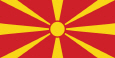 Antiga República Iugoslava de Macedonia bandeira nacional